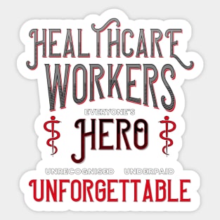 Healthcare Heroes Sticker